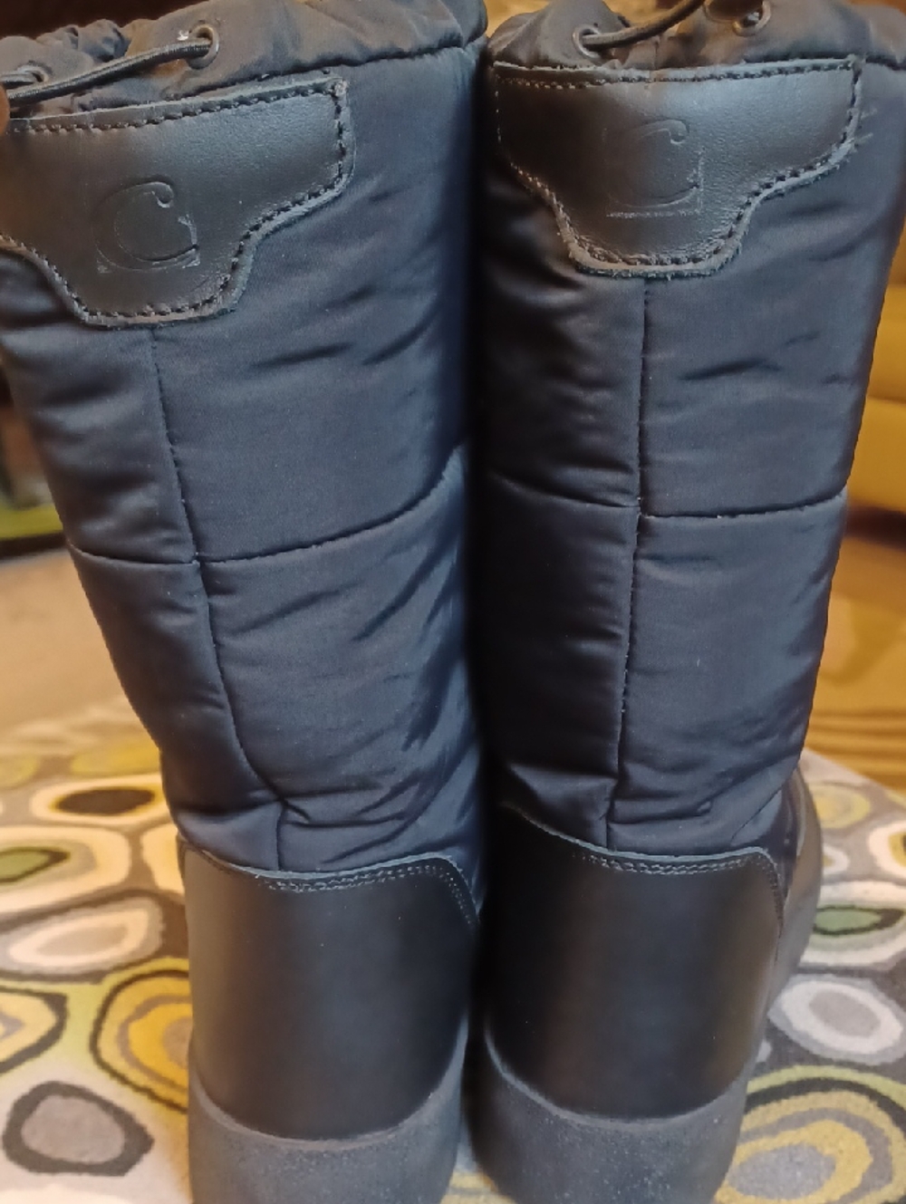 Carhartt Women's Navy Tall Insulated Winter Boots